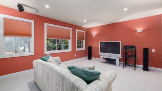 How Lutron Roller Shades Elevate Modern Living Rooms